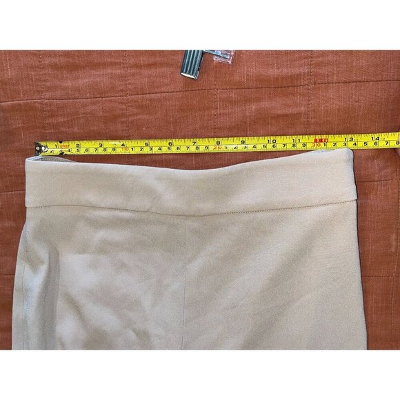 Babaton Tan High Rise Wide-Leg  Pull On Women's Pants Size 6 - Picture 8 of 11